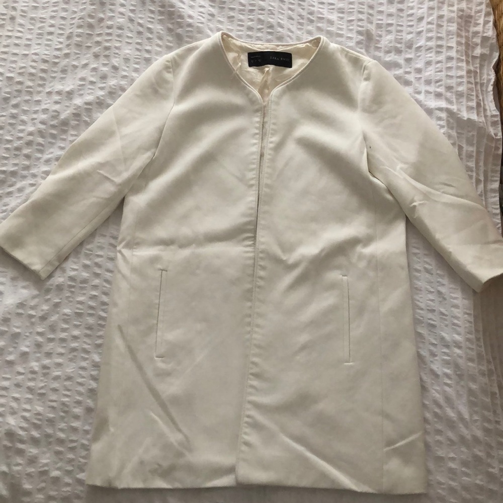 Zara Cream Coloured Frock Coat